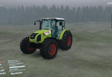 Claas Axos 330версия 27.08.17 для SpinTires (v03.03.16)