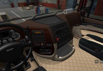Ковры и чехлы для DAF XF 105версия 1.0 для Euro Truck Simulator 2 (vЛюбая)
