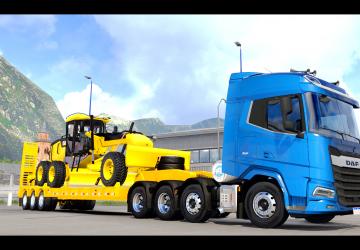 Низкорамный прицеп Nomaверсия 1.1 для Euro Truck Simulator 2 (v1.49.x)