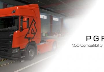 Scania PGRS 2016 Texture fixверсия 1.2 для Euro Truck Simulator 2 (v1.50.x)