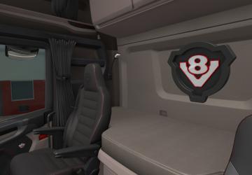 Scania Trucks V8 LED Light Boardверсия 1.0 для Euro Truck Simulator 2 (v1.49.x, 1.50.x)