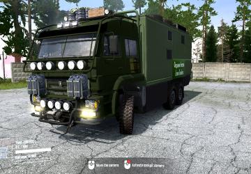 Kamaz 635050 FORESTERверсия 2.0 для Spintires: MudRunner (v07.08.19)