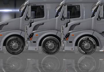 Tire for all Truck & Trailersверсия 1.0 для American Truck Simulator (v1.35.x, 1.36.x)