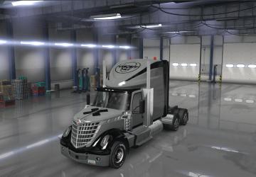 Skin PAIN Band for International LoneStarv1.0 для American Truck Simulator (v1.36.x)