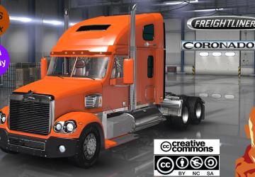 Freightliner Coronadoверсия 1.1 для American Truck Simulator (v1.35.x, 1.36.x)