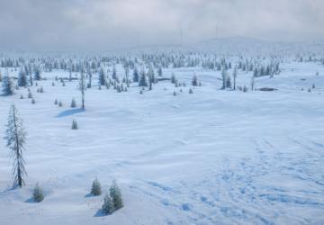 Карта «Climb Map Winter»версия 1 для SnowRunner