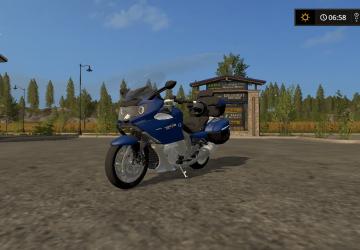 BMW K 1600 GTLверсия 1.1.0.0 для Farming Simulator 2017 (v1.5.3.1)