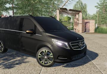 Mercedes-Benz V250 2017версия 1.0.0.0 для Farming Simulator 2019 (v1.7.x)