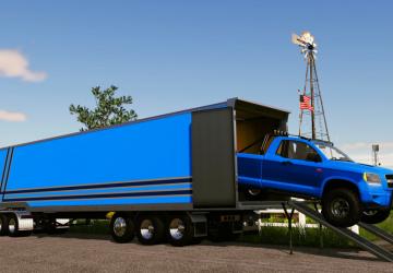 TLX 48ft Enclosed Trailerверсия 1.2.0.0 для Farming Simulator 2019 (v1.7.x)