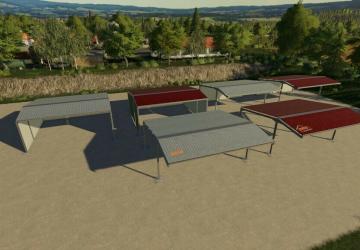 EasyShed Setверсия 1.2.0.0 для Farming Simulator 2019