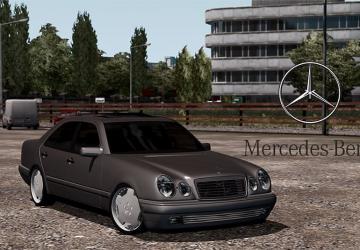 Mercedes Benz W210версия 2.8 для Euro Truck Simulator 2 (v1.57.x)