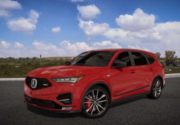 Acura MDX 2023версия 1.3 для Euro Truck Simulator 2 (v1.49.x, 1.50.x)