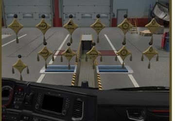 Подушки в салондля Euro Truck Simulator 2 (v1.49)