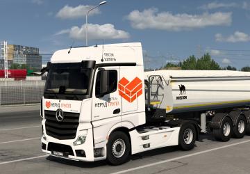 Скин-пак транспортной компании «Неруд Групп»v1.0 для Euro Truck Simulator 2 (v1.46-1.49)