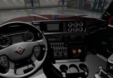 All New Black Interiorверсия 16.12.19 для American Truck Simulator (v1.36.x)
