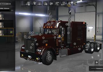 Freightliner Classic XLверсия 11.12.19 для American Truck Simulator (v1.35.x, 1.36.x)