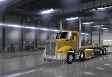 Kenworth T610 Multi Chassisверсия 1.0 для American Truck Simulator (v1.35.x, 1.36.x)