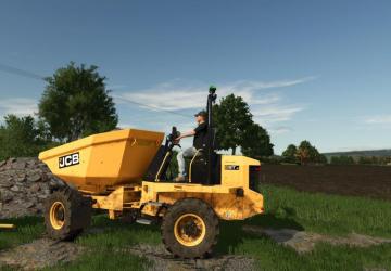 JCB 6T Dumperверсия 1.0.0.1 для Farming Simulator 2025