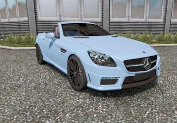 Mercedes Benz SLK 55 AMGверсия 1.0 для American Truck Simulator (v1.35.x, 1.36.x)