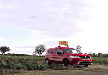 Renault Kangoo (Case IH Cloue S.A.S)версия 1.0.0.2 для Farming Simulator 2025