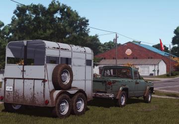 1978 Horse Trailerверсия 1.0.0.0 для Farming Simulator 2025