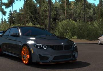 BMW M4 GTS Coupe 2016версия 1.1 для American Truck Simulator (v1.34.x, - 1.36.x)