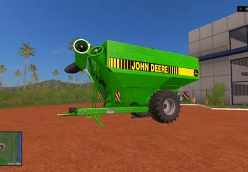 Мод John Deere Trailer версия 1.0 для Farming Simulator 2017для Farming Simulator 2017