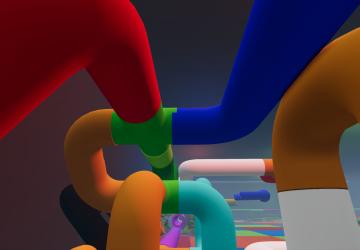 Карта «Tube Maze»версия 1.1 для BeamNG.drive