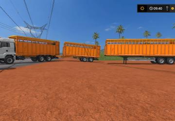 FLIEGL ANIMAL TRANSPORT PACKверсия 2.0 для Farming Simulator 2017 (v1.5.3.1)