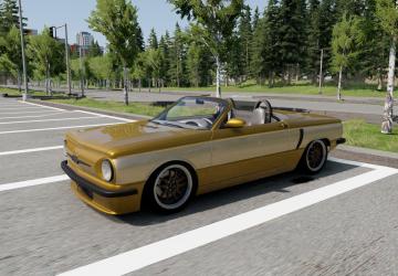 Zaz-968 Convertible (Custom)версия 1.1 для BeamNG.drive (v0.28)