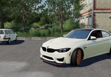 BMW M4 GTS 2016версия 1.1.0.0 для Farming Simulator 2019 (v1.7.x)