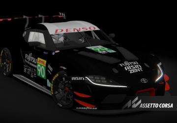 Toyota GR Supra LMGT3 (Fictional Skins)версия 1.0 для Assetto Corsa