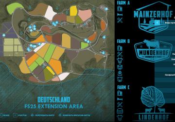 Карта «Deutschland»версия 1.0.0.3 для Farming Simulator 2022 (v1.14.x)