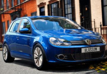 Volkswagen Golf 6 (2008-2013)версия 2.2 для BeamNG.drive