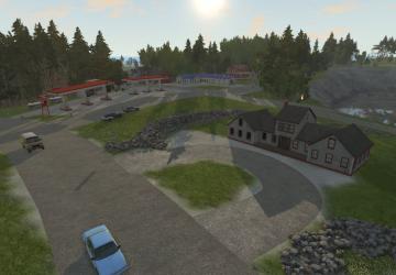 Карта «Buckyville Island»версия 2.0 для BeamNG.drive (v0.27.x)