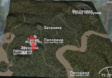 Карта «Приграничные территории»версия 1.0.0 для SpinTires (v03.03.16)