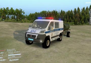 Fiat Ducato «ДПС»версия 2/06/18 для SpinTires (v03.03.16)
