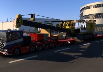 New cargo from Liebherr companyверсия 1.0 для Euro Truck Simulator 2 (v1.49.x)