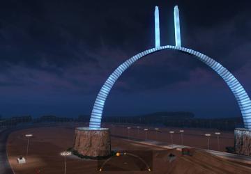 Interstate 10версия 1.36 для American Truck Simulator (v1.36.x)