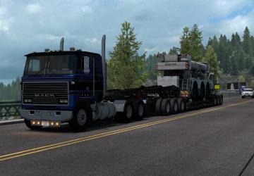 SCS Lowboy Ownableверсия 2.0 для American Truck Simulator (v1.36.x)