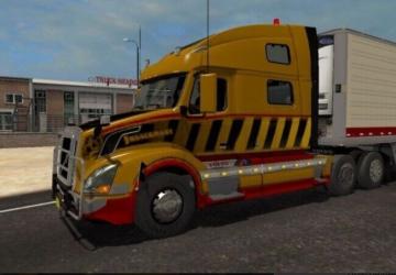 Хромированные колпаки для колёсверсия 1.0.3 для American Truck Simulator (v1.35.x, 1.36.x)