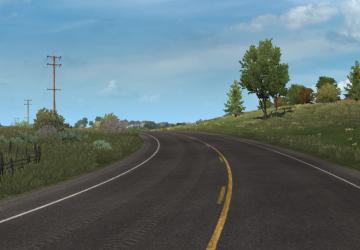 Authentic Roads Projectверсия 0.1 Beta для American Truck Simulator (v1.35.x, - 1.37.x)