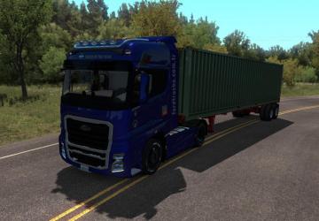 Ford F-MAXверсия 1.0 для American Truck Simulator (v1.35.x, 1.36.x)