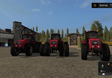 МТЗ-3522версия 1.0 для Farming Simulator 2017 (v1.5.3.1)