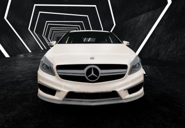 Mercedes-Benz A 45 AMG (W176) 2015версия 1.0 для BeamNG.drive (v0.27.x)