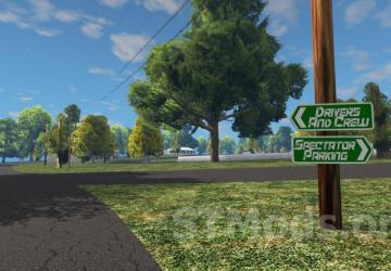 Карта «Simply Sideways: School Circuit»версия 0.9 для BeamNG.drive (v0.27.x)