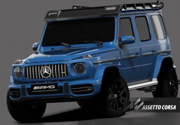 CIS Mercedes-Benz G-Class AMG 63 (W463) Akrapovičv1.2 (adaptive lights for new pur для Assetto Corsa
