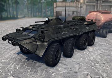 Плавающий БТР-80версия 1 для Spintires: MudRunner (v07.08.19)
