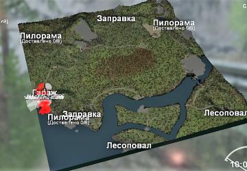 Карта «Малая Кема»версия 1.0.0 для SpinTires (v03.03.16)