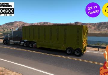 Rodolinea Sugar Crane Trailersверсия 1.0 для American Truck Simulator (v1.35.x, 1.36.x)